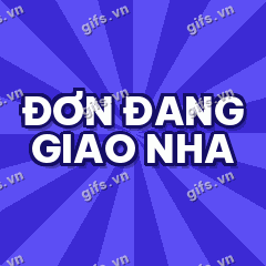 ĐƠN ĐANG GIAO NHA GIF