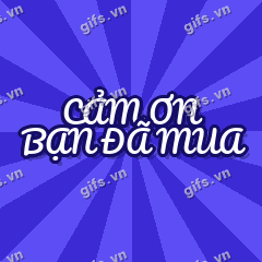CẢM ƠN BẠN ĐÃ MUA GIF