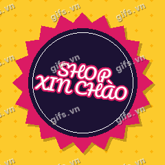 SHOP XIN CHÀO GIF