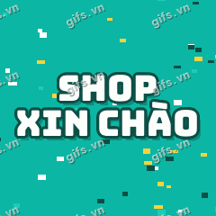 SHOP XIN CHÀO GIF