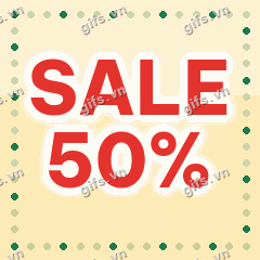 SALE 50% GIF