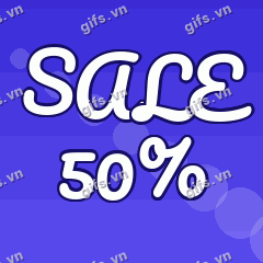 SALE 50% GIF
