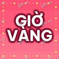GIỜ VÀNG GIF
