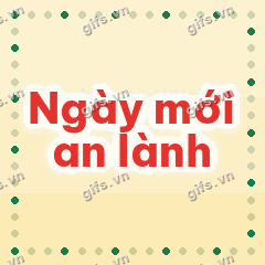 Ngày mới an lành GIF