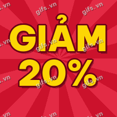 GIẢM 20% GIF