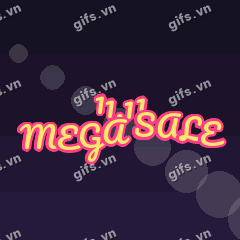 11.11 MEGA SALE GIF