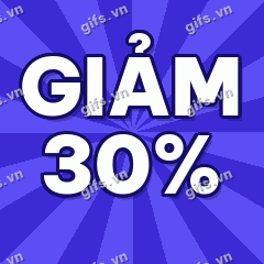 GIẢM 30% GIF