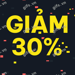 GIẢM 30% GIF